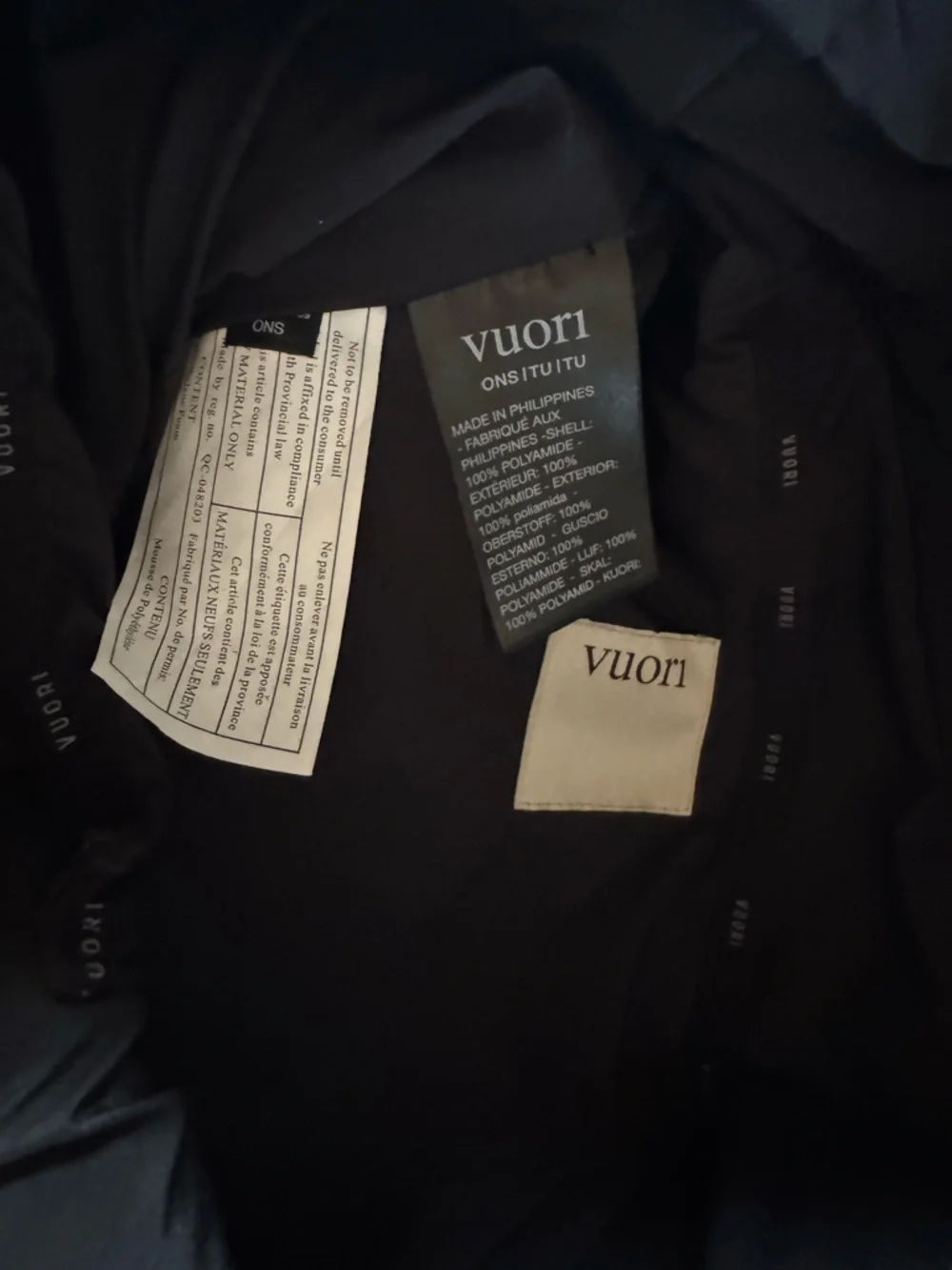 VUORI•ALL AROUND TOTE•BLACK•OS - Picture 8 of 10